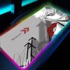 BLEACH Large RGB Mouse Pad Gaming Mousepads LED Mouse Mat Gamer Desk Mats Rubber Table Rug 1 - Anime Mouse Pad Shop