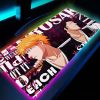 BLEACH Large RGB Mouse Pad Gaming Mousepads LED Mouse Mat Gamer Desk Mats Rubber Table Rug 11 - Anime Mouse Pad Shop