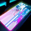 BLEACH Large RGB Mouse Pad Gaming Mousepads LED Mouse Mat Gamer Desk Mats Rubber Table Rug 3 - Anime Mouse Pad Shop