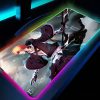 BLEACH Large RGB Mouse Pad Gaming Mousepads LED Mouse Mat Gamer Desk Mats Rubber Table Rug 6 - Anime Mouse Pad Shop