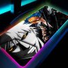 BLEACH Large RGB Mouse Pad Gaming Mousepads LED Mouse Mat Gamer Desk Mats Rubber Table Rug 8 - Anime Mouse Pad Shop