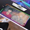 Banana Fish Mouse pad RGB PC Gamer Computer Laptop Anime Keyboard Mouse Mat Luminous Large Mousepad 13 - Anime Mouse Pad Shop