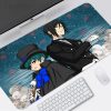 Black Butler Mouse Pad Gaming XL Home Large HD Mousepad XXL keyboard pad Office Carpet Natural 12 - Anime Mouse Pad Shop