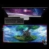 RGB Castle In The Sky Gaming Mouse Pad Gamer Computer Mousepad Backlit Mause Pad Large Mousepad 9 - Anime Mouse Pad Shop