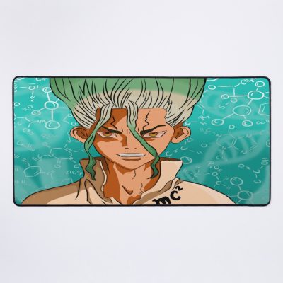 Dr Stone Senku Mouse Pad Official Anime Mouse Pad Merch