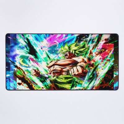 Full Power Super Saiyan Broly Mouse Pad Official Anime Mouse Pad Merch