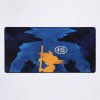 Blue And Gold Mouse Pad Official Anime Mouse Pad Merch