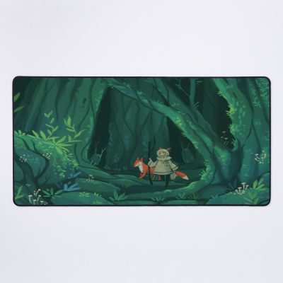 Magical Forest Anime Landscape Mouse Pad Official Anime Mouse Pad Merch