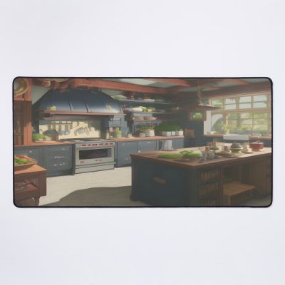 Cottage Kitchen Mouse Pad Official Anime Mouse Pad Merch