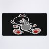 Goth Teddy Bear (Black) Mouse Pad Official Anime Mouse Pad Merch