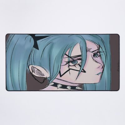 Hatsune Miku Punk Mouse Pad Official Anime Mouse Pad Merch