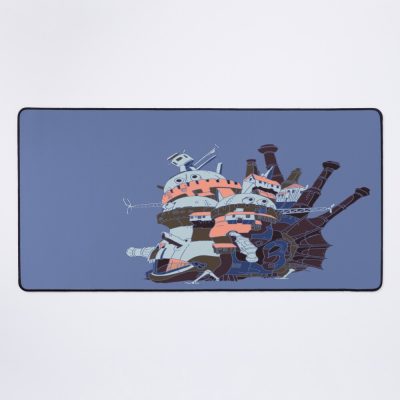 Minimalistic Howl’S Moving Castle Design Mouse Pad Official Anime Mouse Pad Merch