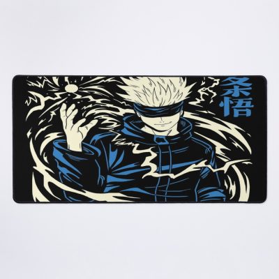 Satoru Gojo From Jujutsu Kaisen Mouse Pad Official Anime Mouse Pad Merch