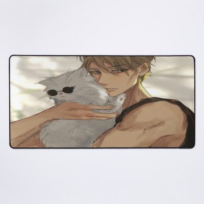 Nanami With Gojo Cat Mouse Pad Official Anime Mouse Pad Merch