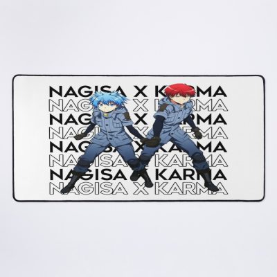 Assassination Classroom | Nagisa And Karma Mouse Pad Official Anime Mouse Pad Merch