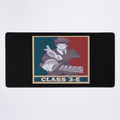 Tadaomi Karasuma Assassination Classroom Ansatsu Kyoushitsu Vintage Vector Anime Design Mouse Pad Official Anime Mouse Pad Merch