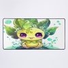 Leaf-Crowned Pikachu Mouse Pad Official Anime Mouse Pad Merch