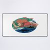 Kelalen Ponyo On The Cliff By The Sea Lungaku Mouse Pad Official Anime Mouse Pad Merch