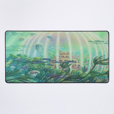 Ponyo Painting Anime Underwater Mouse Pad Official Anime Mouse Pad Merch