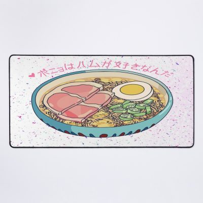 Ponyo Loves Ham Mouse Pad Official Anime Mouse Pad Merch