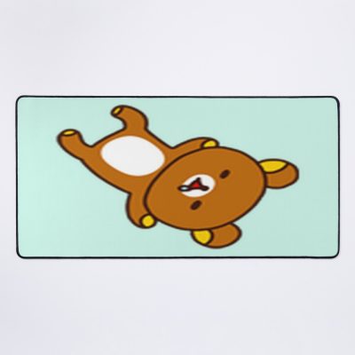 Rilakkuma Brown Bear Upside Cute Mouse Pad Official Anime Mouse Pad Merch