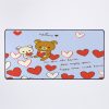 Rilakkuma Hearts Valentine Mouse Pad Official Anime Mouse Pad Merch