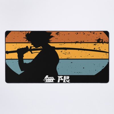 Samurai Champloo Mugen Sunset Silhouette, Mugen Samurai Champloo Classic Mouse Pad Official Anime Mouse Pad Merch