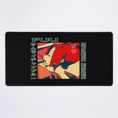 Graphic Samurai Anime Champloo Fuu Mouse Pad Official Anime Mouse Pad Merch