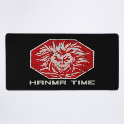 Baki Stop Hanma Time Mouse Pad Official Anime Mouse Pad Merch