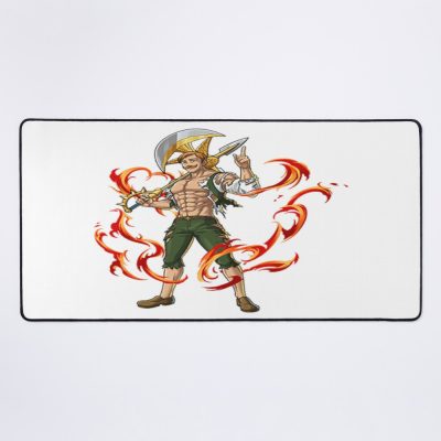 Seven Deadly Sins Escanor Mouse Pad Official Anime Mouse Pad Merch