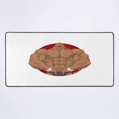 The Unchained - Baki Mouse Pad Official Anime Mouse Pad Merch