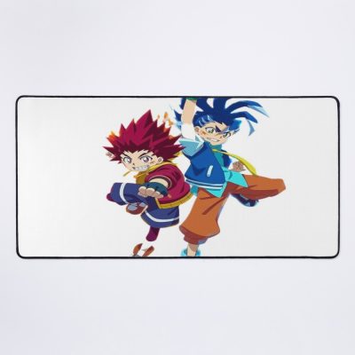 Hyuga & Hikaru Hizashi - Beyblade Burst Surge Mouse Pad Official Anime Mouse Pad Merch