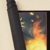 Natsu Dragneel Fire Splash Mouse Pad Official Anime Mouse Pad Merch