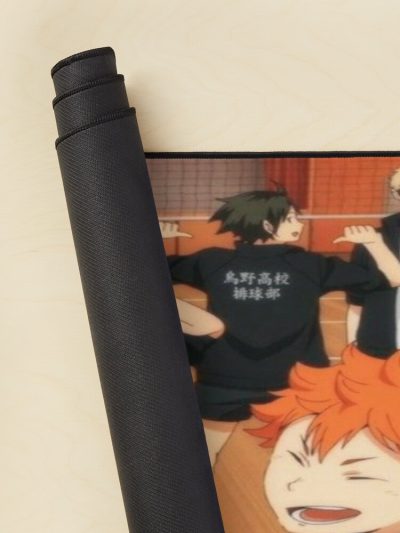 Karasuno Fight Mouse Pad Official Anime Mouse Pad Merch