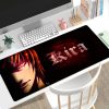 Anime Death Note Mouse Pad Gaming XL Custom New Large Mousepad XXL Mouse Mat MousePads Office 10 - Anime Mouse Pad Shop