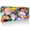 Anime Mouse Pad Rgb Hunter X Hunter Laptop Accessories Gaming Mousepad Gamer Keyboard Mat Deskmat Desk 5 - Anime Mouse Pad Shop