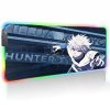 Anime Mouse Pad Rgb Hunter X Hunter Laptop Accessories Gaming Mousepad Gamer Keyboard Mat Deskmat Desk 7 - Anime Mouse Pad Shop