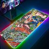 Mousepad Rgb Mouse Pad Xxl JOJO Keyboard Pc Gamer Desk Mat Gaming Accessories Cabinet Mats Anime 2 - Anime Mouse Pad Shop