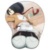 Anime Attack on Titan 3D Silicone Mousepad Mikasa Eren Levi Hange Annie Wrist Support Mouse Pad 12 - Anime Mouse Pad Shop