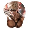 Bakugou Katsuki My Hero Academia 3D Mouse Pad Anime Wrist Rest Silicone Sexy Creative Gaming Mousepad - Anime Mouse Pad Shop