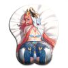 Genshin Impact nilou ganyu mona sexy ass mousepad with wrist rest 3D big butt anime kawaii 1 - Anime Mouse Pad Shop